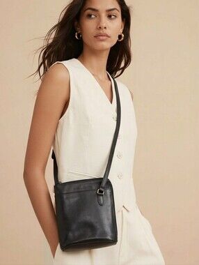 Derek Alexander CENTRAL PARK Small Two Sided Zipped Cross-body Bag